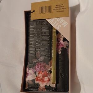 Steve Madden Brown Floral Wallet NWT